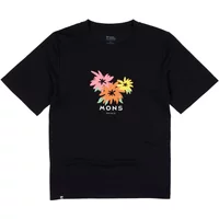 T-shirt col rond en mérinos femme Mons Royale Icon