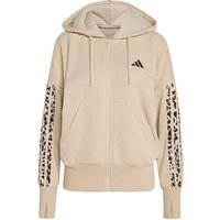 ADIDAS Veste à capuche 3S Ess pour femme camel | S