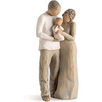 WILLOW TREE Figurine - Nous sommes trois 22cm blanc