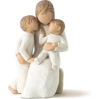 WILLOW TREE Figurine - Quietly 13,5cm blanc