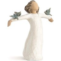 WILLOW TREE Figurine - Happiness 14 cm blanc