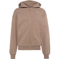 ADIDAS Veste à capuche homme petit logo marron | S