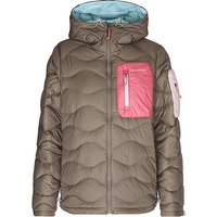 PEAK PERFORMANCE Veste pour femme Helium Utility Down Hoodie marron | S