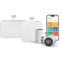 Kit de démarrage Multiroom Thermostat connecté et intelligent sans fil Tado X 2e gén. Blanc + 2 Têtes thermostatiques intelligentes X