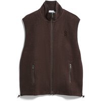 ARMEDANGELS Gilet polaire femme marron | S