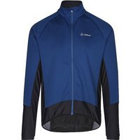 LÖFFLER Veste de cyclisme d'hiver pour hommes Alpha Airblocc Light bleu marine | 48