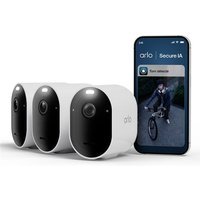 Kit de 3 caméras de surveillance connectées Arlo Pro 6 extérieure Blanc