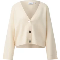 Cardigan moderne col en V milanais avec boutons signature femme COMMA