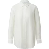 Chemise manches longues en lyocell structuré semi-transparent femme COMMA