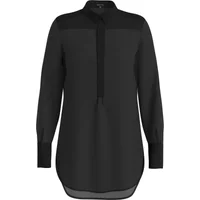 Chemisier manches longues en mousseline de soie femme COMMA