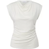Débardeur fluide en jersey de viscose froncé femme COMMA