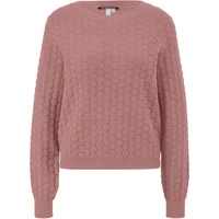 Pull motif nid d'abeille femme QS