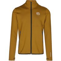 ORTOVOX Veste polaire pour homme moutarde | S