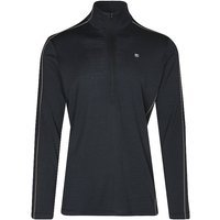 ORTOVOX Sous-pull zippé homme 185 ROCK'N'WOOL noir | S