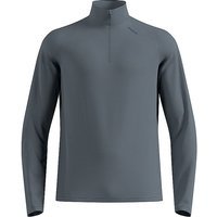 ODLO Sous-maillot zippé homme Essential Warm gris | S