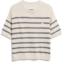 Pull rayé en lin mélangé femme Armedangels