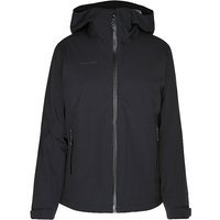 MAMMUT Veste de randonnée 3 en 1 Linard Guide à capuche pour femme noir | XS