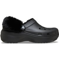 Sabots femme Crocs Classic Platform Fuzz Lined