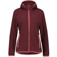 MERU Veste polaire à capuche Jamundi pour femme rouge foncé | S