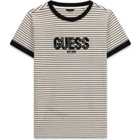 T-shirt femme Guess Gummy Lace Logo striped
