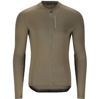 ENDURANCE Maillot de cyclisme d'hiver Paxton pour homme olive | S