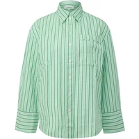 Blouse rayée coupe décontractée en popeline de coton avec col chemise femme s.Oliver