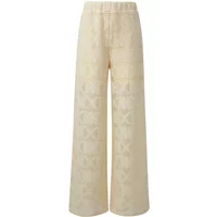 Pantalon en dentelle crochetée avec taille élastique et jambes larges femme s.Oliver Airy