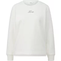 Sweatshirt avec imprimé au dos et dos allongé femme s.Oliver