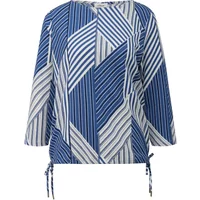 T-shirt à encolure bateau avec imprimé all-over coupe décontractée femme s.Oliver