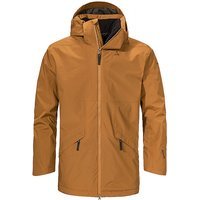 SCHÖFFEL Parka d'hiver pour homme Malkay Hoodie moutarde | 46