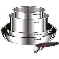 Batterie de cuisine Tefal Ingenio Emotion Lot 5 pièces L897S504 Argent