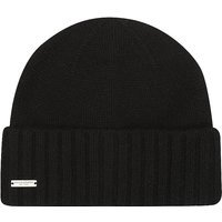 SEEBERGER Bonnet en cachemire - Bonnet noir