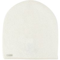 SEEBERGER Bonnet en cachemire - Tuque crème