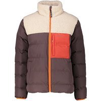 MERU Veste d'hiver pour homme Roskilde en polaire teddy rouge foncé | 46