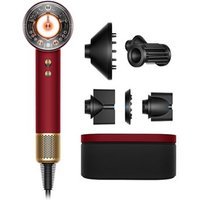 Sèche-cheveux Dyson Supersonic Nural Cheveux lisses à ondulés Velours Rouge et Or