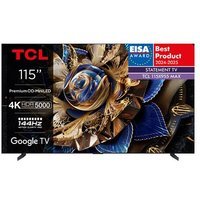 TV QLED TCL 115X955 Max 292 cm 4K UHD Google TV Aluminium brossé