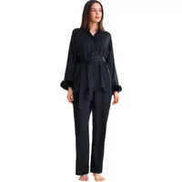 Pyjama manches longues manches longues femme Lisca Passion