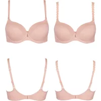 Soutien-gorge préformé bretelles doubles femme Lisca Gracia B à E