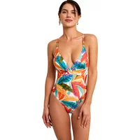 Maillot de bain 1 pièce triangle préformé femme Selmark Oasis