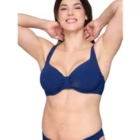 Haut de maillot de bain emboîtant non préformé femme Luna Blue Sense