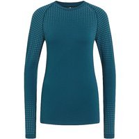 ODLO T-shirt homme Performance Warm pétrole | S