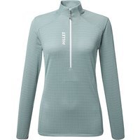 MILLET Zipshirt de randonnée femme Parmelan Light bleu clair | S