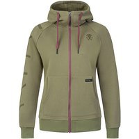 RAFIKI Veste à capuche d'escalade Nuria pour femme olive | 34