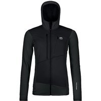 ORTOVOX Veste polaire à capuche Fleece Grid pour femme noir | XS