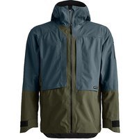 ORTOVOX Veste de ski de randonnée Ravine Plus 3L Hoodie pour homme pétrole | S