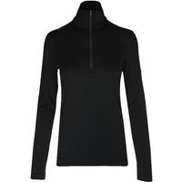 ICEBREAKER Haut thermique zippé femme Oasis 260 noir | XS