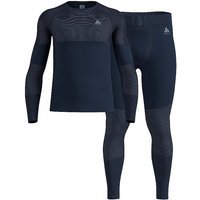 ODLO Ensemble sous-vêtements longs Fundamentals Performance pour homme bleu marine | S
