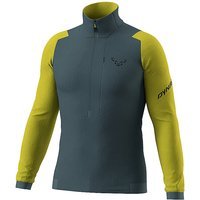 DYNAFIT T-shirt zippé de randonnée Blacklight Thermal pour homme gris | S