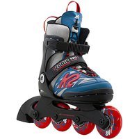 K2 Rollers en ligne Eddie Lumi Pro pour garçons bleu | 32-37