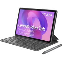 Pack Tablette Tactile Lenovo Idea Tab ZAFR 11,1" 128 Go Gris Luna + Clavier Folio Azerty + Stylo Tab Pen